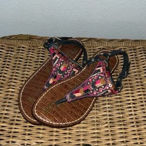 Sam Edelman Beaded Top Flip Flop Shoes